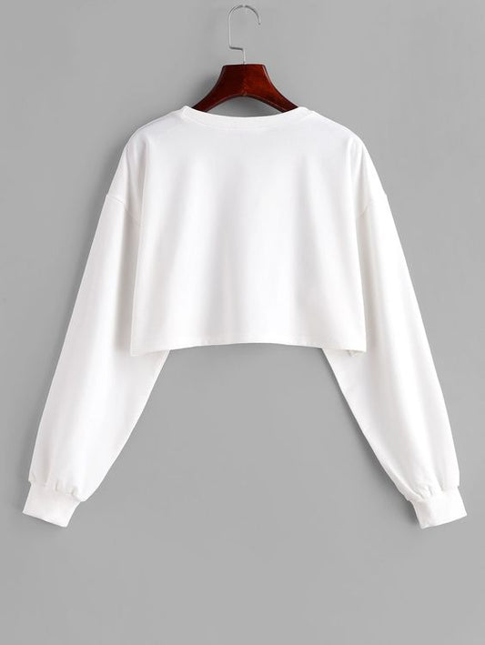 Crop top sweatshirts